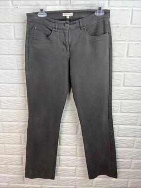 EILEEN FISHER ULTRA SOFT Straight leg JEANS DARK GRAY SZ XS WAIST 29 inseam 27.5